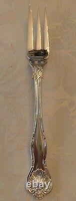 CJ Vander Sterling Dessert Forks Royal Husk Pattern VERY Rare English Heavy