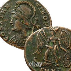 CONSTANTINE The Great VERY RARE R3 in RIC #115 Victory Ancient Roman Empire Coin