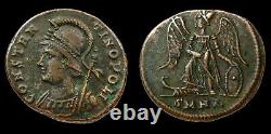 CONSTANTINE The Great VERY RARE R3 in RIC #115 Victory Ancient Roman Empire Coin