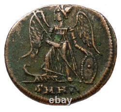 CONSTANTINE The Great VERY RARE R3 in RIC #115 Victory Ancient Roman Empire Coin