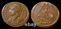 CONSTANTINE The Great. VERY RARE R4 in RIC. Victory. Heraklea. Roman Empire Coin