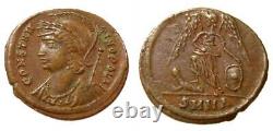 CONSTANTINE The Great. VERY RARE R4 in RIC. Victory. Heraklea. Roman Empire Coin