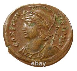 CONSTANTINE The Great. VERY RARE R4 in RIC. Victory. Heraklea. Roman Empire Coin