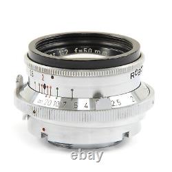 Carl Zeiss 50mm F2 Sonnar Dummy / Attrappe For Robot Royal 36 Very Rare #4381