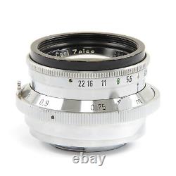 Carl Zeiss 50mm F2 Sonnar Dummy / Attrappe For Robot Royal 36 Very Rare #4381