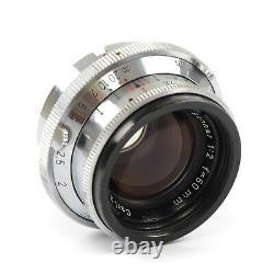 Carl Zeiss 50mm F2 Sonnar Dummy / Attrappe For Robot Royal 36 Very Rare #4381