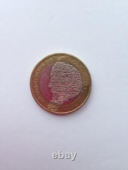Charles Dickens 2012 £2 Two pound coin Very rare Royal double Mint error
