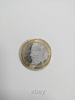 Charles Dickens 2012 Two pound Coin Very rare Royal mint error. VGC