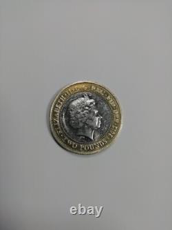 Charles Dickens 2012 Two pound Coin Very rare Royal mint error. VGC