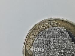 Charles Dickens 2012 Two pound Coin Very rare Royal mint error. VGC