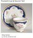 Charlotte Royal Worcester Footed Cup and Saucer MINT VERY RARE PATTERN 65% OFF