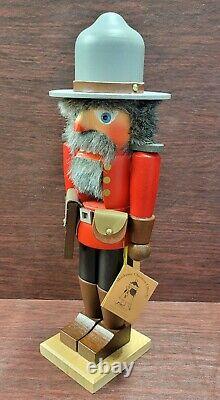 Christian Ulbricht Collector's Club Royal Canadian Mountie Nutcracker Very Rare