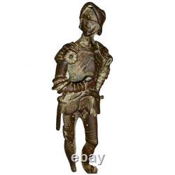 Circa 1500-1600 Ad Bronze Imperial Soldier Statue Very Rare