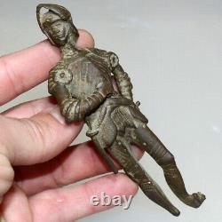 Circa 1500-1600 Ad Bronze Imperial Soldier Statue Very Rare