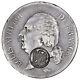 Coin France Louis XVIII 5 Francs 1821 A Paris countermark Imperial eagle