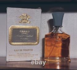 Creed Royal English Leather, 75mL 2.5 Oz EDT, Discontinued Vintage, Very Rare