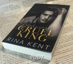 Cruel King by Rina Kent- Dark Romance (Royal Elite) OOP-VERY RARE- 1st indie