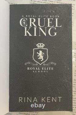Cruel King by Rina Kent- Dark Romance (Royal Elite) OOP-VERY RARE- 1st indie
