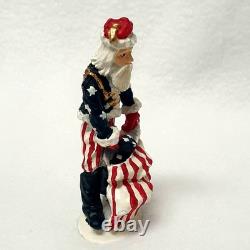 DUNCAN ROYALE History of Santa Civil War 1ST /500 VERY RARE! Mini Pewter Santa