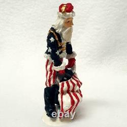 DUNCAN ROYALE History of Santa Civil War 1ST /500 VERY RARE! Mini Pewter Santa