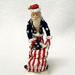 DUNCAN ROYALE History of Santa Civil War 1ST /500 VERY RARE! Mini Pewter Santa