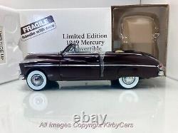 Danbury Mint 1949 MERCURY CONVERTIBLE LE (OF 5000) NMIB/UNDISPLAYED! VERY RARE