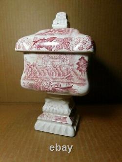 DecorRoyal Ironstone Memory Lane Transferware Candy Dish/Bowl VERY RARE 1965