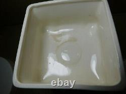 DecorRoyal Ironstone Memory Lane Transferware Candy Dish/Bowl VERY RARE 1965