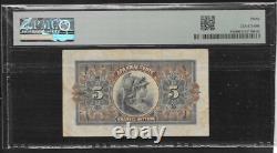 Dr. 5/24.1.1918 PMG 30 with royal Commissioner's cachet-Hellas 52da. Very rare