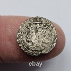 Edward IV Hammered Silver Penny. Canterbury Royal Mint. S. 2112. A Very Rare Coin