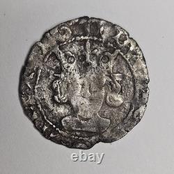 Edward IV Hammered Silver Penny. Canterbury Royal Mint. S. 2112. A Very Rare Coin