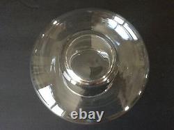 Elegant Glass Imperial Candlewick #400/655 2 Section Tower Jar Very Rare