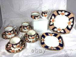 Elegant Very Rare Vintage ROYAL ALBERT Royalty Crown China 15 Piece Luncheon Set