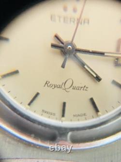 Eterna Kontiki Royal Quartz Oak Ref. 111.1551.41 Very Rare