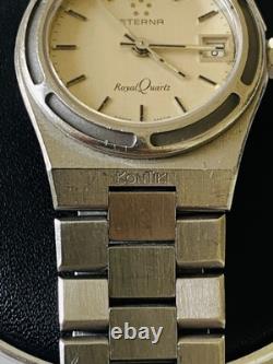 Eterna Kontiki Royal Quartz Oak Ref. 111.1551.41 Very Rare