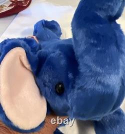 Extremely RARE Ty Beanie Buddy peanut the royal blue elephant! Very VALUABLE