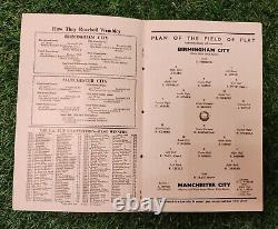 FA Cup Final 1956 Royal Box Edition Manchester City v Birmingham City Very Rare