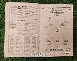 FA Cup Final 1956 Royal Box Edition Manchester City v Birmingham City Very Rare