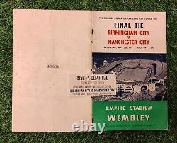 FA Cup Final 1956 Royal Box Edition Manchester City v Birmingham City Very Rare