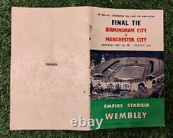 FA Cup Final 1956 Royal Box Edition Manchester City v Birmingham City Very Rare