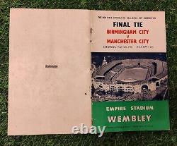 FA Cup Final 1956 Royal Box Edition Manchester City v Birmingham City Very Rare