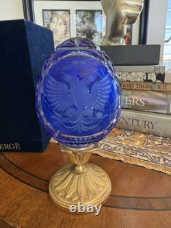 Fabergè Romanov Imperial Crest Egg #003/500! Very Rare! Excellent! Beautiful