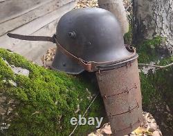 Face plate Helmet M16 ORIGINAL Imperial German WWI WW1 very rare