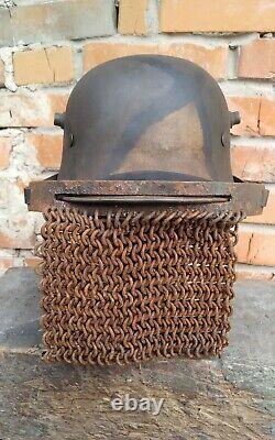 Face plate Helmet M16 ORIGINAL Imperial German WWI WW1 very rare