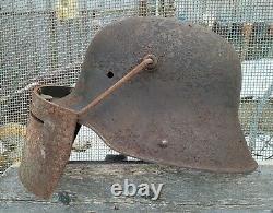 Face plate Helmet M16 ORIGINAL Imperial German WWI WW1 very rare