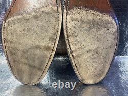 Florsheim Imperial 10 1/2,10.5 -3e Extra Wide Leather Wingtip Brown Very Rare