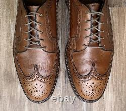 Florsheim Imperial 93602 10.5 C Longwing Gunboat V-Cleat Vintage 1960 VERY RARE