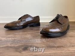 Florsheim Imperial 93630 8.5 D Weathered Moss Longwing Vintage 1966 VERY RARE