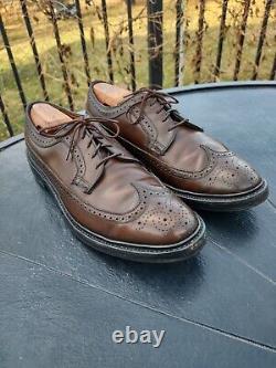 Florsheim Imperial 93630 Kenmoor Weathered Moss 9.5C V Cleat Long Wing Very Rare