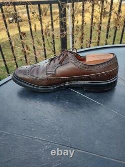 Florsheim Imperial 93630 Kenmoor Weathered Moss 9.5C V Cleat Long Wing Very Rare